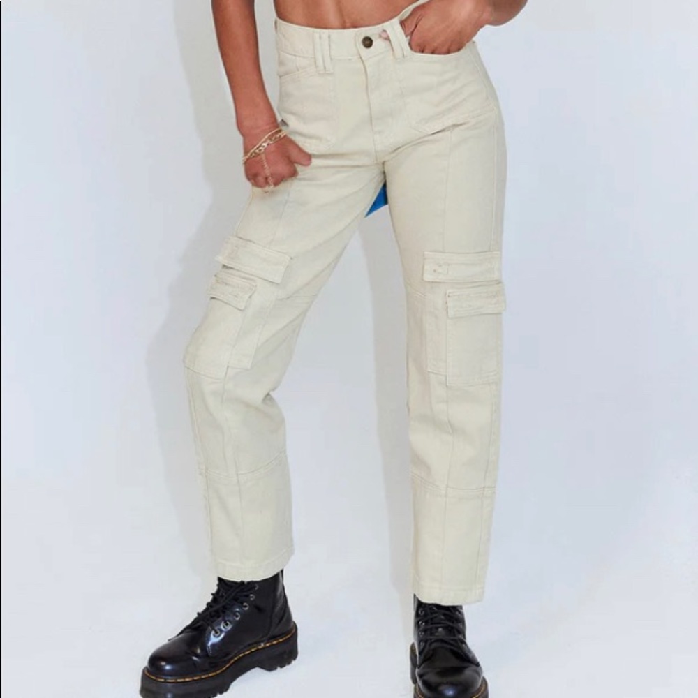 The Stacey Jean Denim Beige